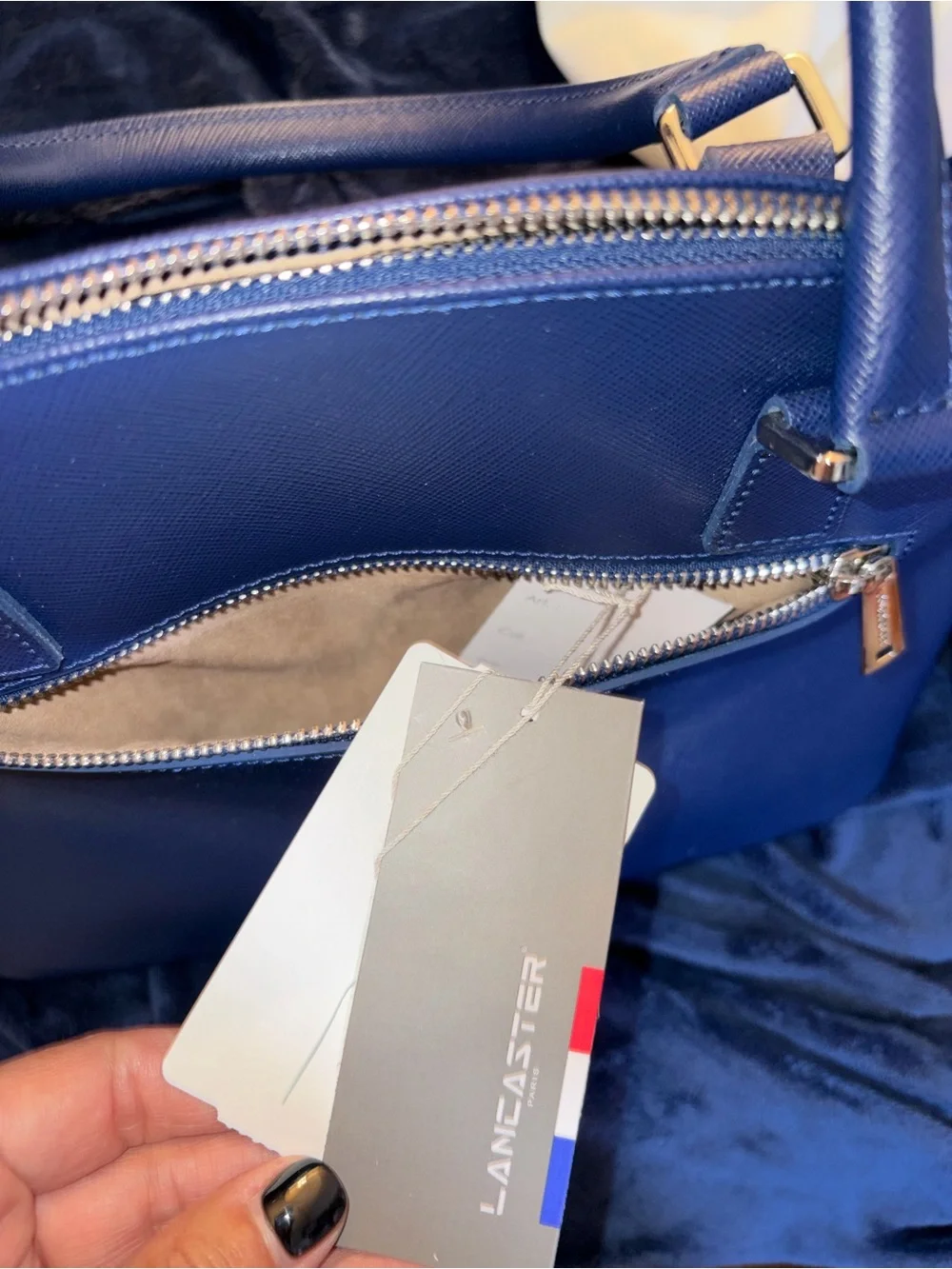 Brand New Lancaster Paris Leather Handbag (with Tags) 👜